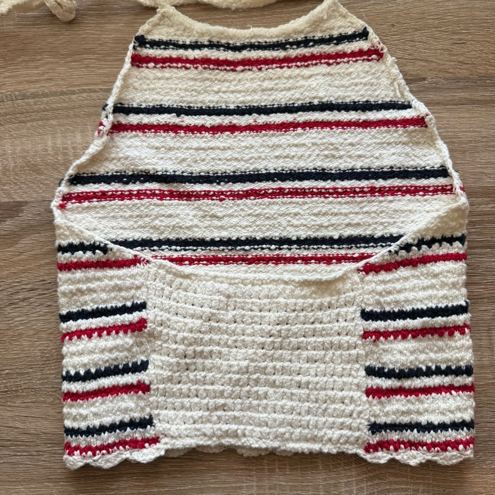 rw+b crochet top | hollister - Picture 3 of 4